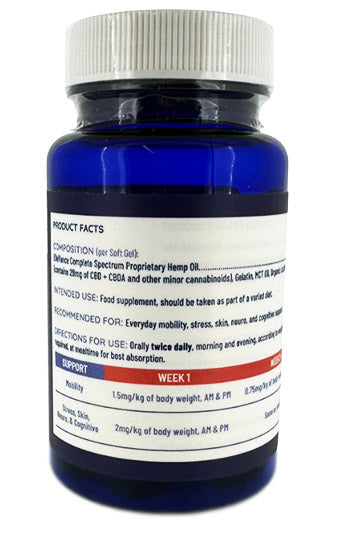 Hemp CBD Gel Capsules